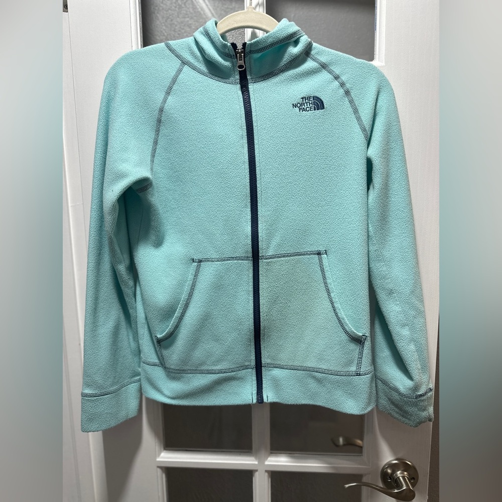 The North Face Girls Full Zip Jacket Fleece Jacket - Picture 2 of 8